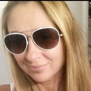 Stella & Dot Limited Edition White Aviators